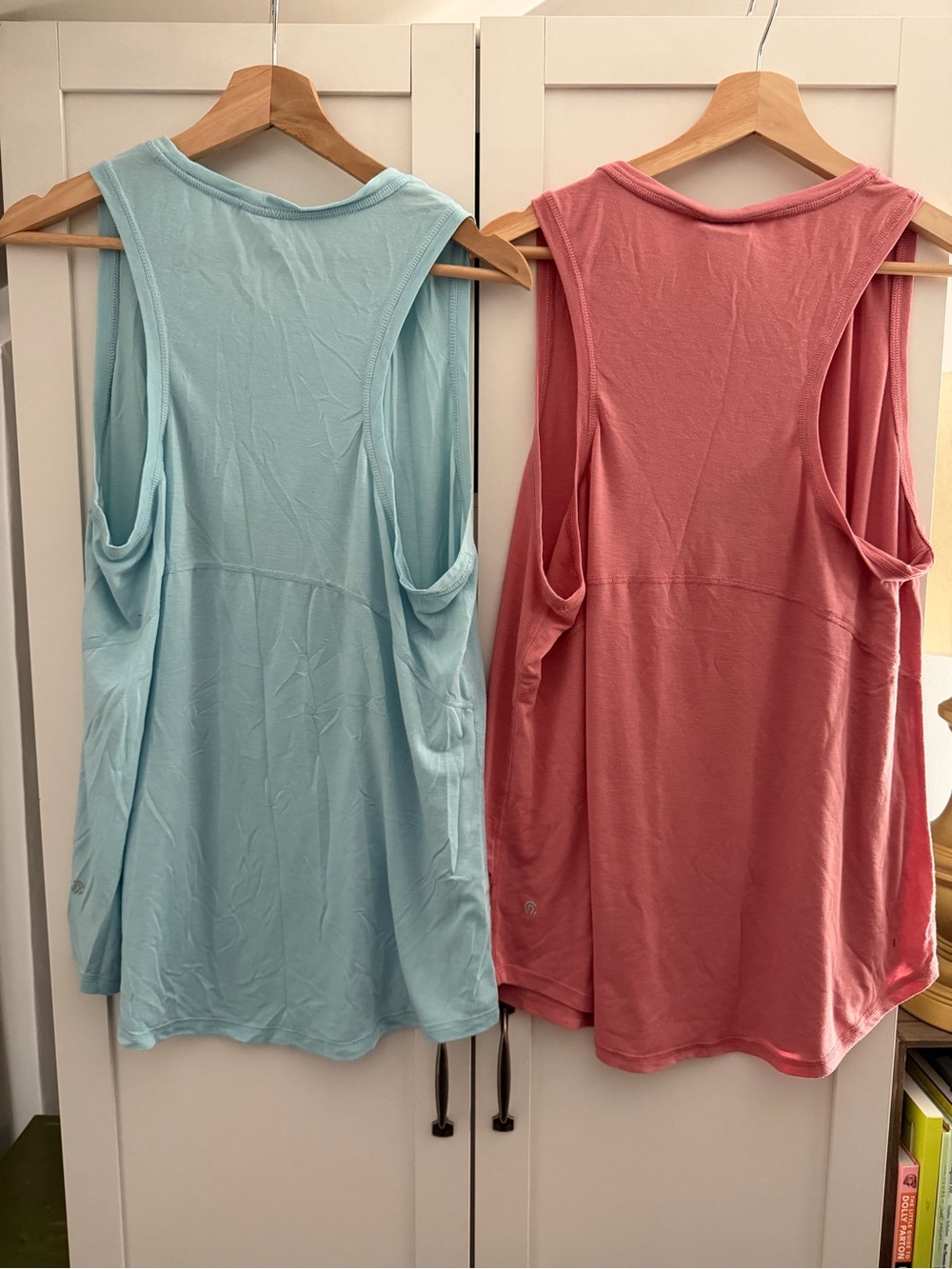 Women’s Champion Tank Top Duo - Pink and Light Blue - Picture 2 of 4